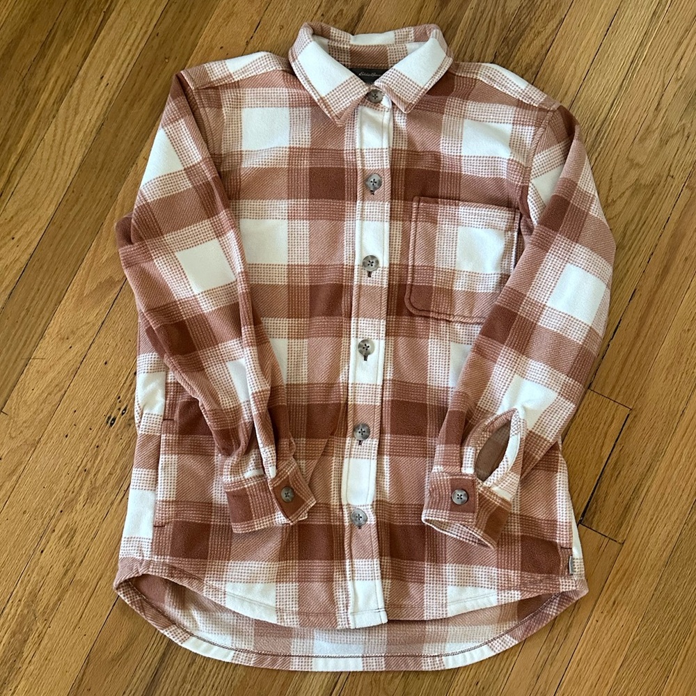 Eddie Bauer Women's Chutes Fleece Shirt Jacket